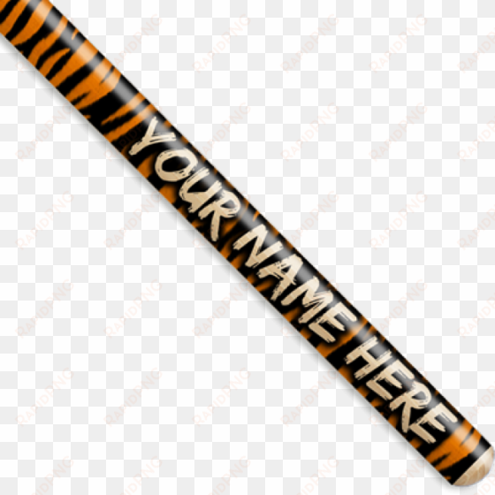 orange tiger stripe personalized custom drumsticks - personalized drumsticks (1 pair with each order) lightning