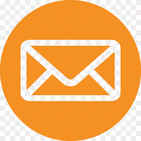 orange transparent email icon - red email icons png