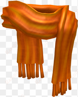 orange winter scarf - blue transparent shirt scarf roblox