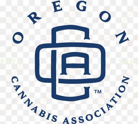 oregon cannabis association connect, learn, and grow - vector graphics