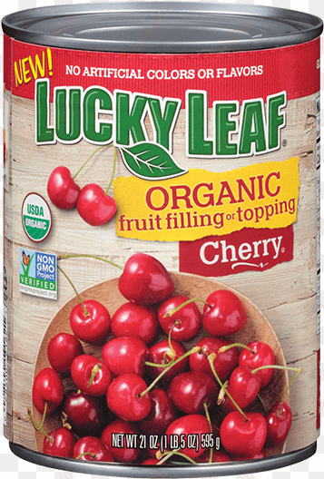 organic cherry fruit filling - lucky leaf organic cherry fruit filling or topping