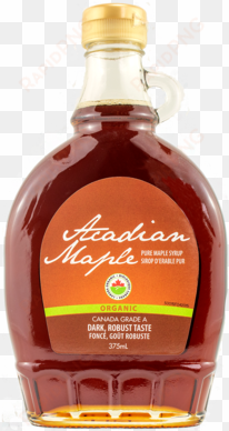 Organic Maple Syrup - Acadian Maple Blueberry Maple Syrup | Westminsterhealthstore.com transparent png image