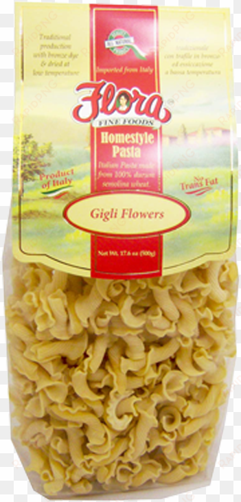 organic marigold gigli flowers homestyle pasta - flora - organic italian gigli flowers, (2)- 16.02 oz.