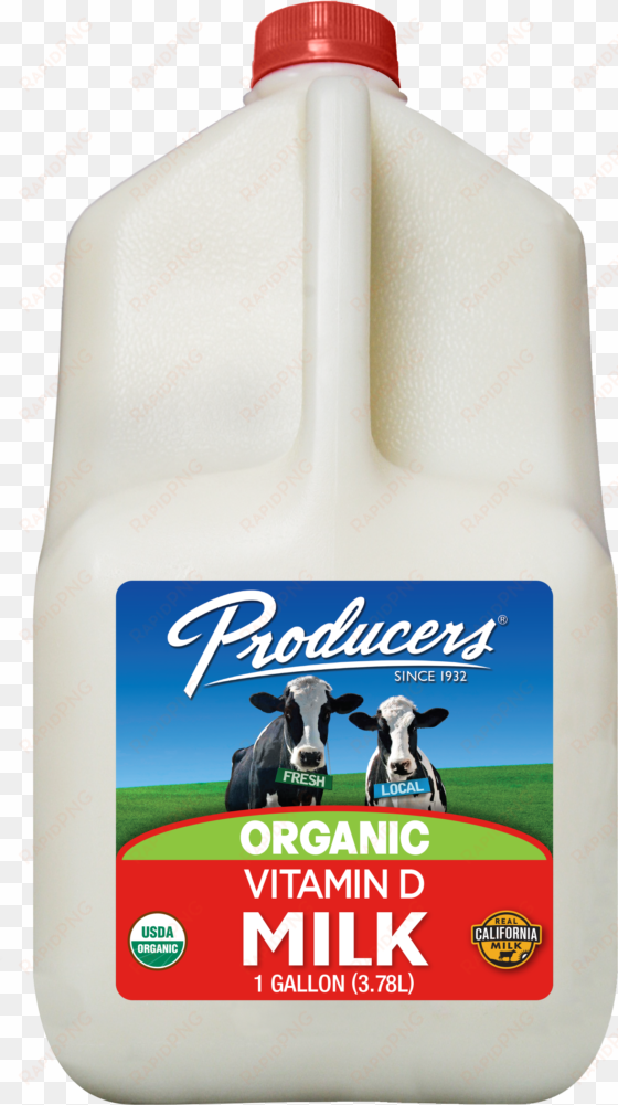 organic vitamin d milk - producers dairy foods, inc.