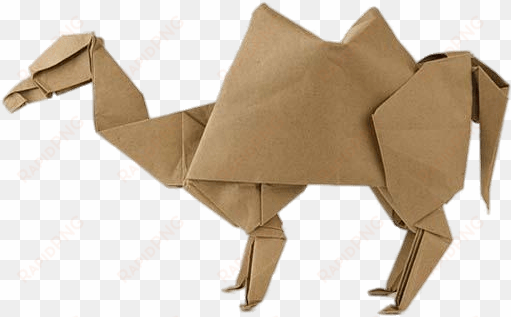 origami camel png - origami camel