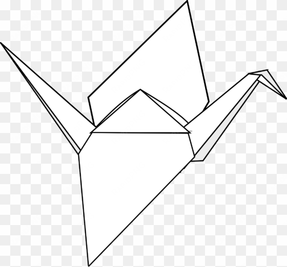 origami clipart origami crane - origami bird transparent background