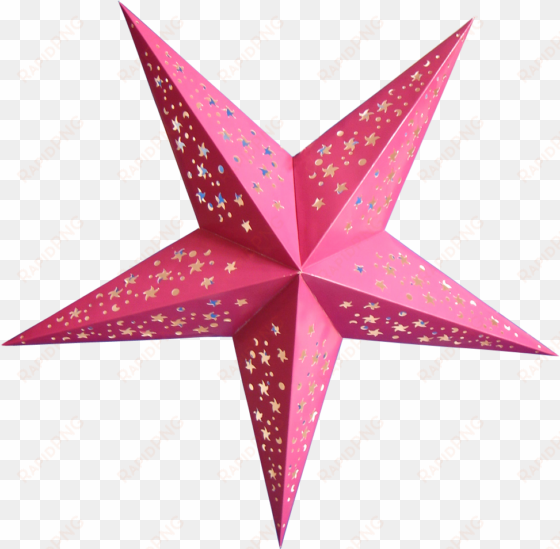origami decoration led paper lantern star shape ceiling - gấp ngôi sao bằng giấy