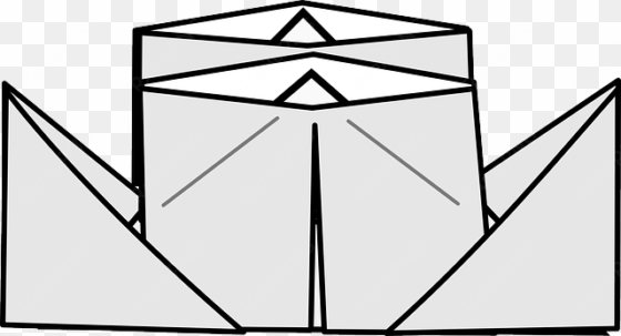 origami, paper boat, paper ship, paper, ship, folding - hướng dẫn gấp thuyền giấy vector