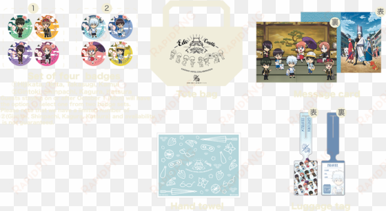 Original Gintama Character Goods - Tote Bag transparent png image