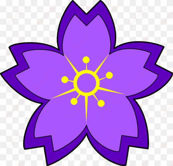 original png clip art file purple flower svg images