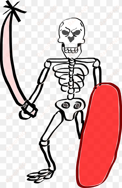 original png clip art file skeleton warrior svg images