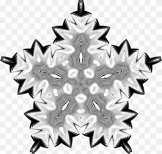 Ornament Symmetry Christmas Tree Star Decorative Arts - Christmas Day transparent png image