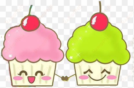 ornamenti vari in png story by on photobucket - cupcakes in love cartoon