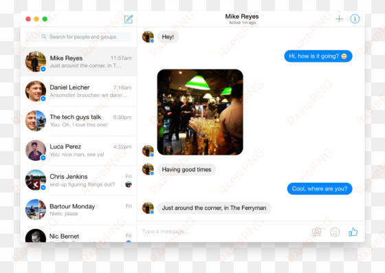 os x el capitan facebook