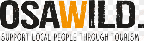 osa wild travel logo naranja - graphic design