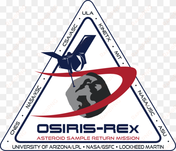 osiris-rex mission status report sept - osiris rex logo