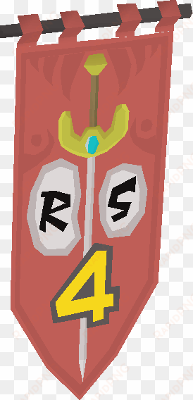 osrs 4th birthday banner - illustration