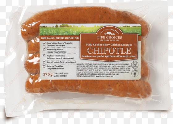 our free range chicken chipotle sausages are made using - chipotle chicken sausage
