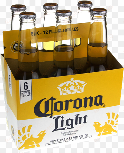 our gallery - corona light beer - 6 pack, 12 fl oz bottles