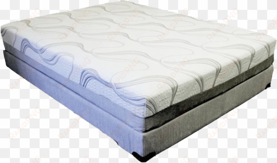 our pur gel memory foam mattresses - easy rest gel lux 10" gel memory foam mattress (king)