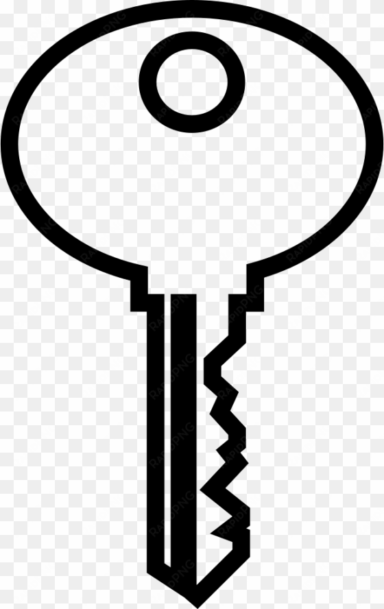oval key outline - keys outline
