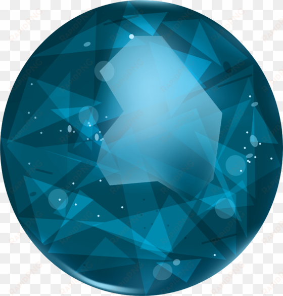 Oval Sapphire Heart Png Clipart - Sapphire Clip Art transparent png image