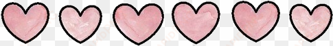 overlay, cute, and heart image - kawaii transparent heart overlay