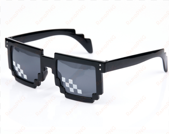 oversized thug life glasses - yooske deal with it glasses 8 bits mosaic pixel sunglasses
