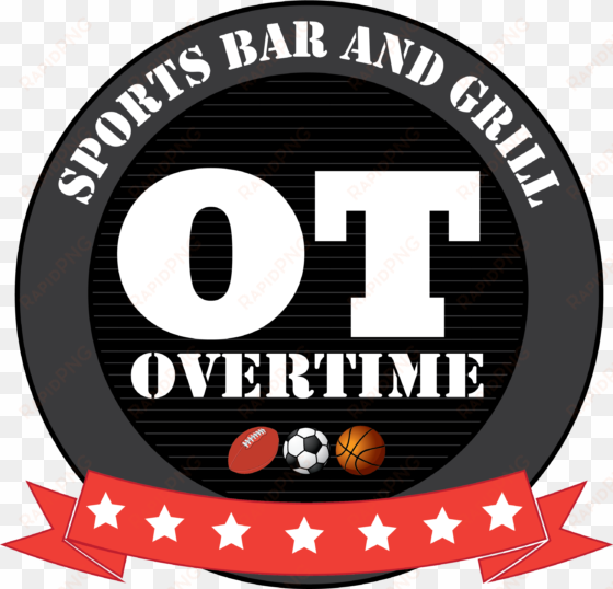 overtime sports bar & grill - sports bar logos png