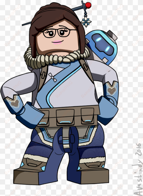 overwatch lego dimensions cartoon fictional character - lego overwatch mei