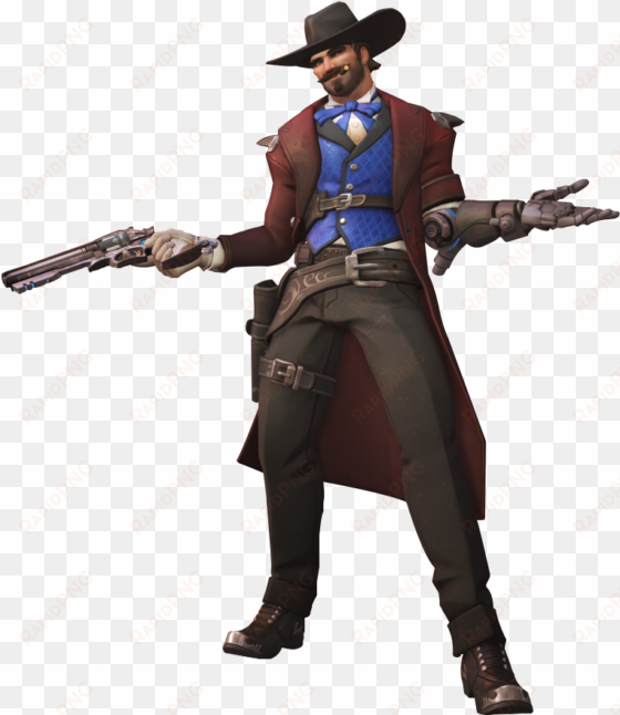 overwatch mccree png clip library - mccree transparent