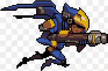 overwatch pharah pixel spray