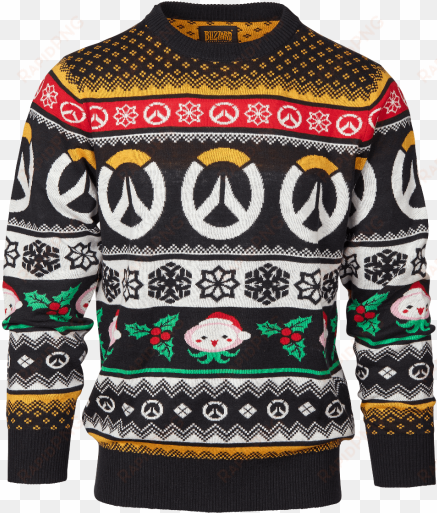 overwatch ugly holiday sweater - blizzard ugly holiday sweater
