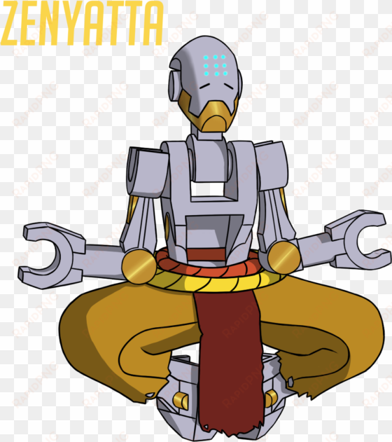 overwatch zenyatta png clipart library download - overwatch lego minifigure art