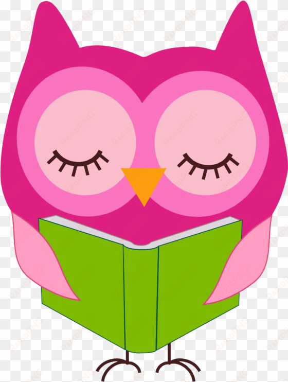 owl math clipart - reading owl clip art