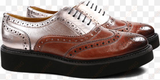 oxford shoes molly 2 classic rose salerno metalic rose - derbies melvin & hamilton molly 2 classic rose