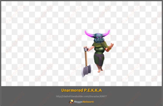 P - E - K - K - A - Has Always Hid Her Body By Wearing - Pekka Unarmored transparent png image