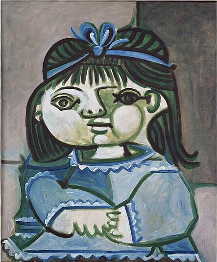 pablo picasso, paloma, 1951, oil on canvas - pablo picasso portraits