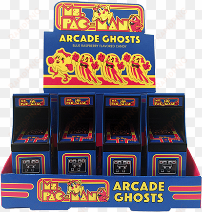 pac man arcade ghosts candy - miss pac man arcade candy