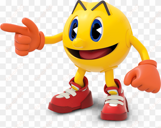 pac man ended up in super smash bros - pac man ghostly adventures