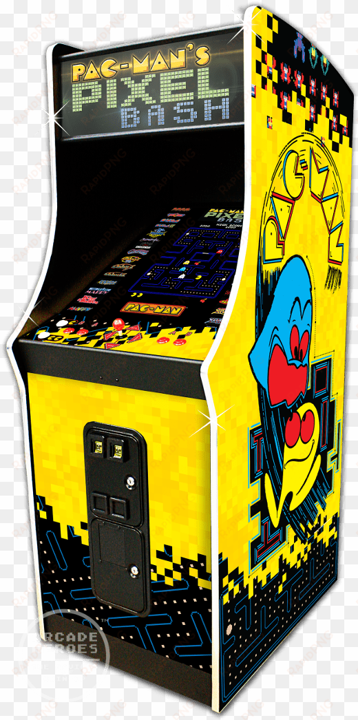 pac-man's pixel bash arcade machine by bandai namco - pac man's pixel bash