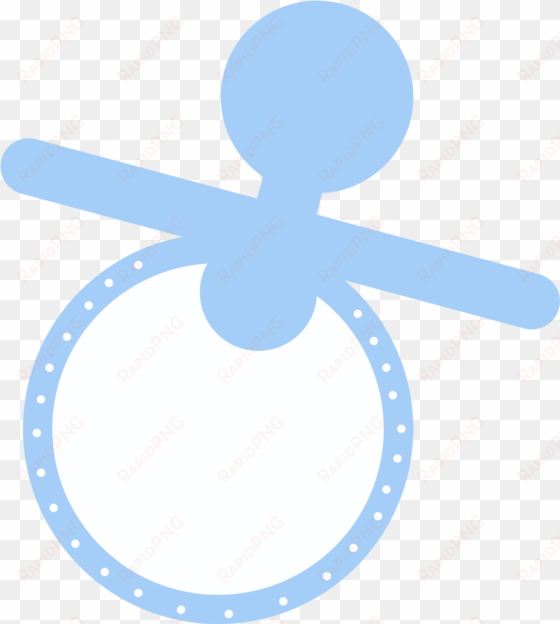 pacifier cliparts free - baby blue pacifier png