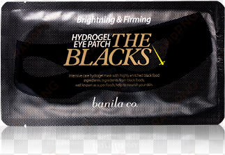 pack/mask - banila co. the blacks hydrogel eye patch 1pc