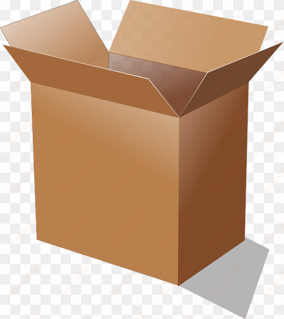 package png transparent image - open cardboard box