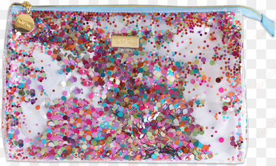 packed party biggie confetti front facing - packed party biggie cosmetic
