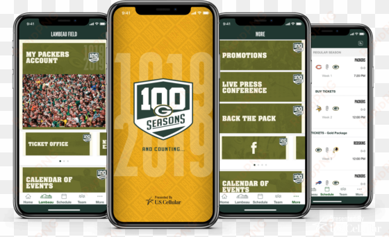 packers mobile app - green bay packers