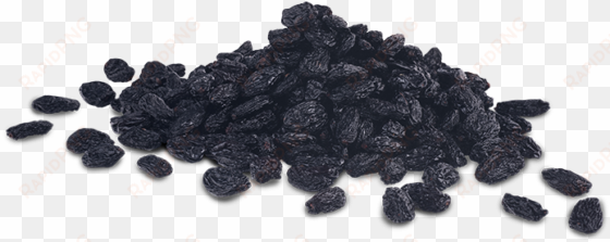 packing options of black raisins - black raisins png