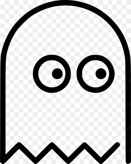 Pacman Ghost - - Video Game transparent png image