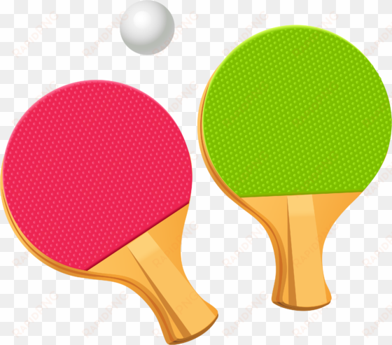 paddle ball png download image - table tennis png clipart