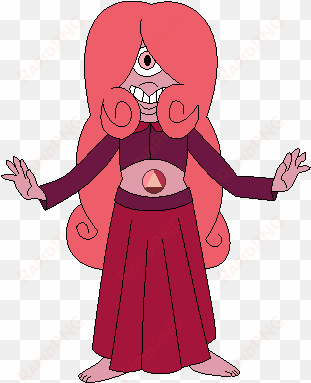 padparadscha sapphire silk - red sapphire steven universe